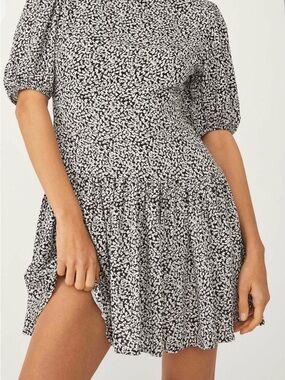 Free People Dancing In The Dark Mini Dress